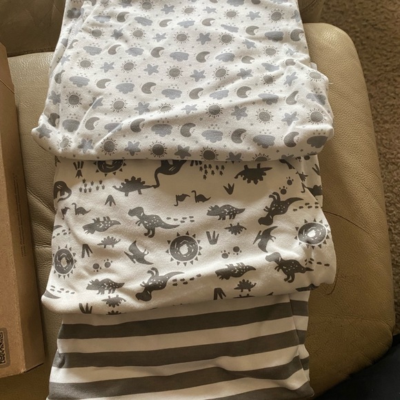 Lictin 100% cotton swaddle blankets - 3 pack - Picture 2 of 2